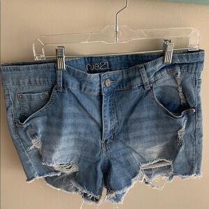 Rue21 Women's Blue Jean Shorts